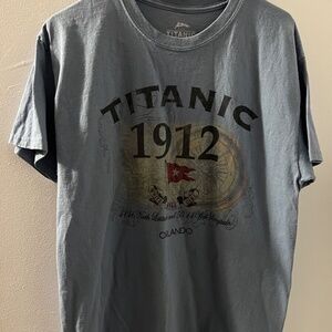 TITANIC 1912 T-Shirt from Orlando Museum - Large, NEW!